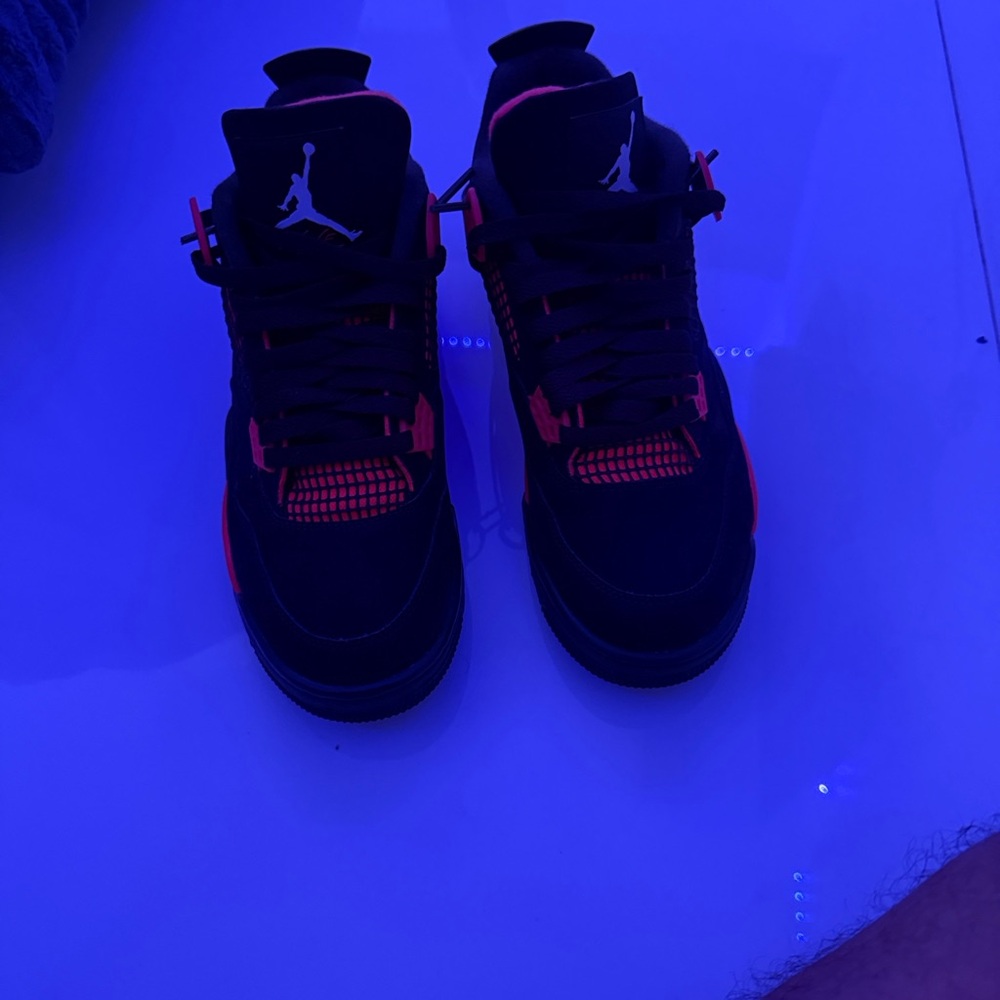 Jordan Black and Red Men's Shoes